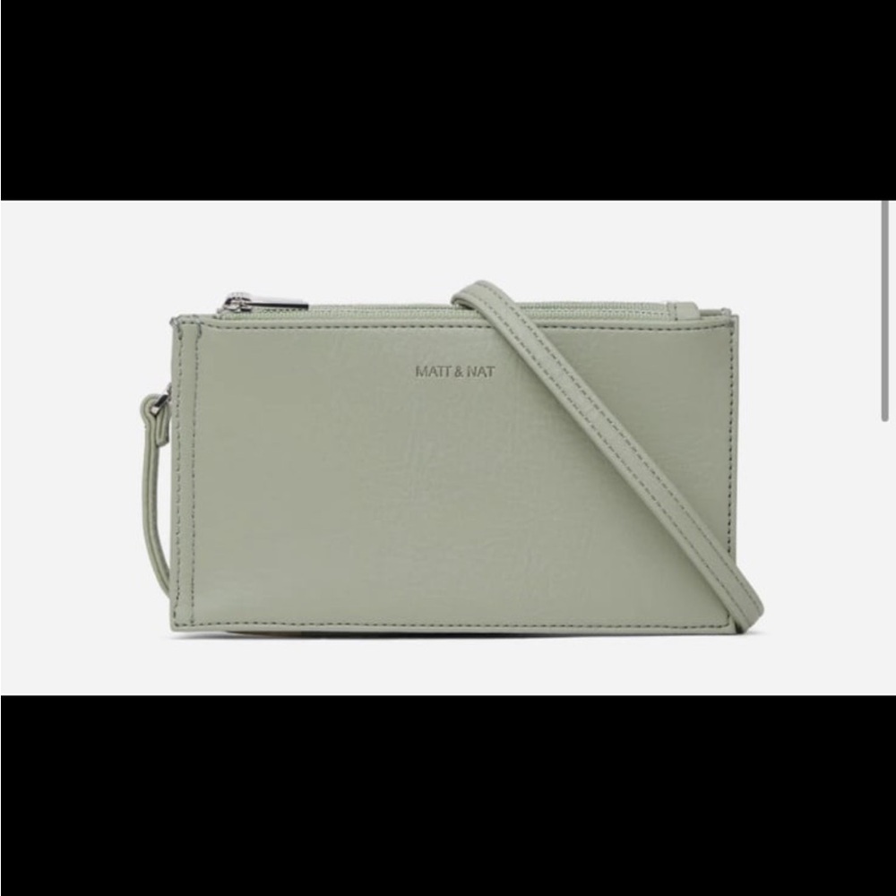 Matt & Nat Green Crossbody Bag‎
